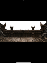 Load image into Gallery viewer, Original Black gate of Mordor triptych
