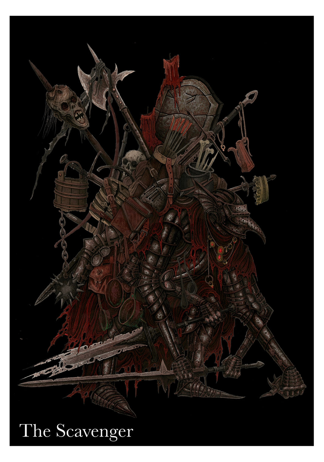 The scavenger character card variant