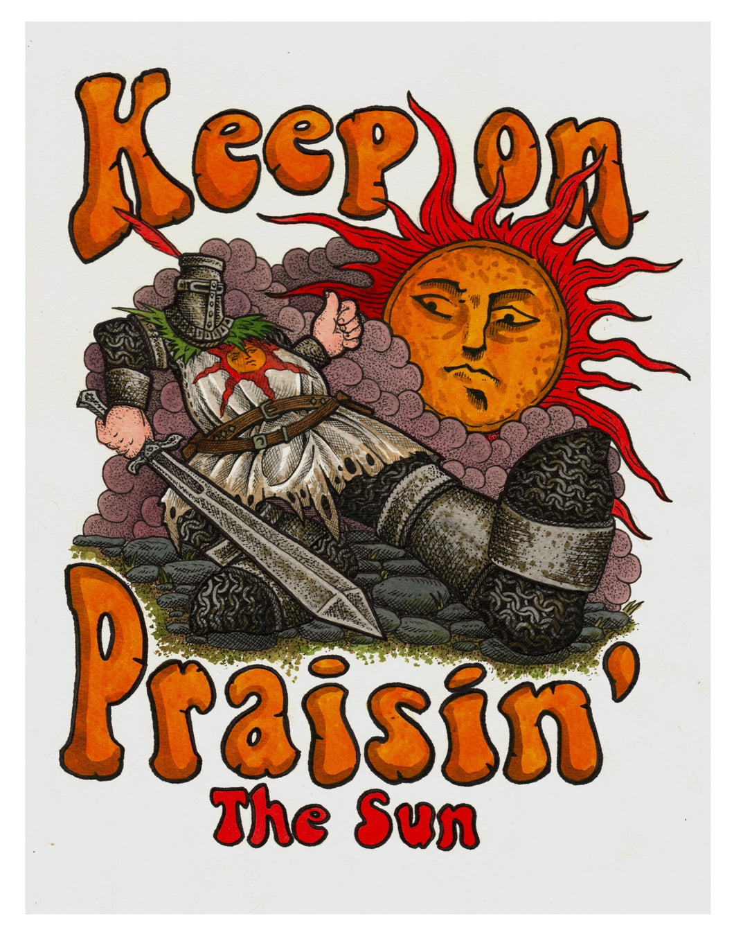 Keep on praisin’ (the sun)